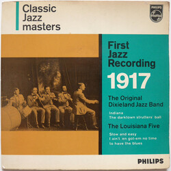 Original Dixieland Jazz Band / Louisiana Five First Jazz Recording 1917 USED VINYL 7INCH EP COMPILATION