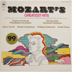 Wolfgang Amadeus Mozart Greatest Hits Vinyl LP USED