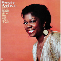 Ernestine Anderson When The Sun Goes Down Vinyl LP USED
