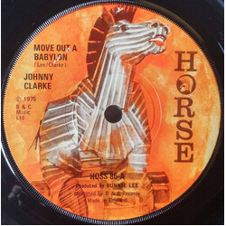 Johnny Clarke Move Out A Babylon USED VINYL 7INCH 45 RPM SINGLE
