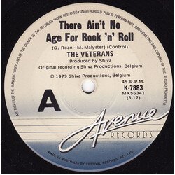 The Veterans There Ain't No Age For Rock 'n' Roll VINYL 7" USED