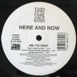 Here And Now Are You Ready USED VINYL 12INCH 33 S RPM