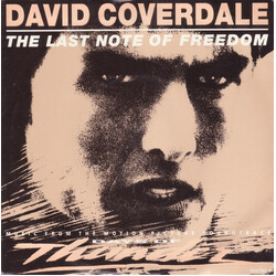 David Coverdale The Last Note Of Freedom USED VINYL 7INCH 45 RPM STEREO