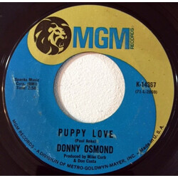 Donny Osmond Puppy Love / Let My People Go USED VINYL 7INCH 45 RPM SINGLE