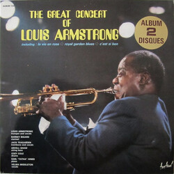 Louis Armstrong The Great Concert Of Louis Armstrong Vinyl 2 LP USED