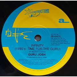 Guru Josh Infinity Vinyl USED
