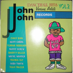 Various John John Dancehall Hits Vol 2 Vinyl LP USED