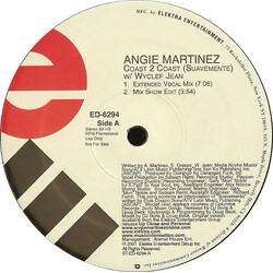 Angie Martinez / Wyclef Jean Coast 2 Coast (Suavemente) USED VINYL 12INCH PROMO 33 S RPM