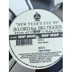 DJ B-Lord / Big Tigger New Year's Eve '99 USED VINYL 12INCH 33 S RPM