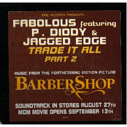 Fabolous Trade It All (Part 2) USED VINYL 12INCH SINGLE PROMO