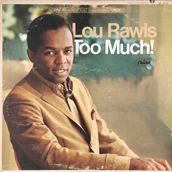 Lou Rawls Too Much! Vinyl LP USED