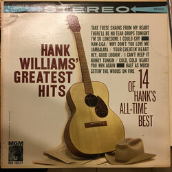 Hank Williams Hank Williams' Greatest Hits Vinyl LP USED
