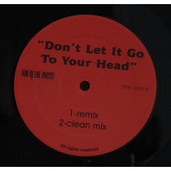 Brand Nubian Don't Let It Go To Your Head (Remix) USED VINYL 12INCH UNOFFICIAL RELEASE