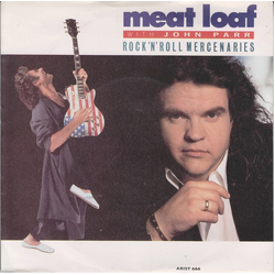 Meat Loaf / John Parr Rock'n'Roll Mercenaries Vinyl 7" USED