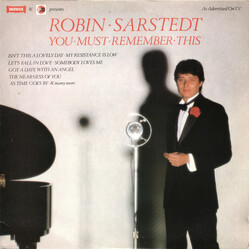Robin Sarstedt You Must Remember This Vinyl LP USED