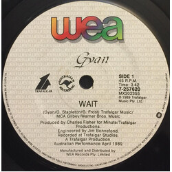 Gyan Wait USED VINYL 7INCH 45 RPM SINGLE