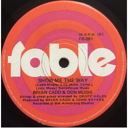 Brian Cadd / Don Mudie Show Me The Way USED VINYL 7INCH 45 RPM SINGLE