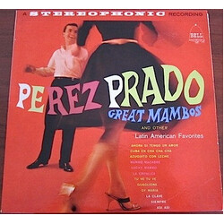 Perez Prado Great Mambos, And Other Latin American Favorites Vinyl LP USED