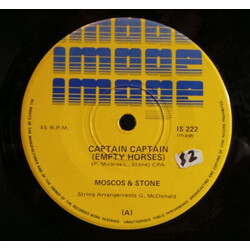 Moscos & Stone Captain Captain (Empty Horses) USED VINYL 7INCH 45 RPM SINGLE