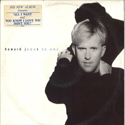 Howard Jones One To One Vinyl LP USED