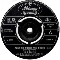 Julie Rogers While The Angelus Was Ringing USED VINYL 7INCH 45 RPM SINGLE MONO