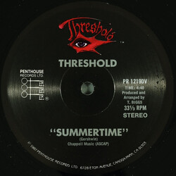 Threshold (11) Summertime / Bad To The Bone USED VINYL 12INCH 33 S RPM STEREO