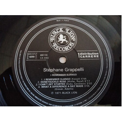 Stéphane Grappelli / Barney Kessel / The New Hot Club Quintet I Remember Django Vinyl LP USED