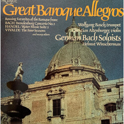 Wolfgang Basch / Christian Altenburger / Deutsche Bachsolisten / Helmut Winschermann Great Baroque Allegros Vinyl LP USED