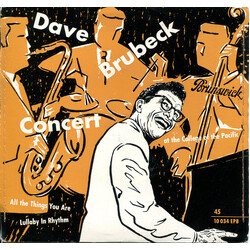 The Dave Brubeck Quartet Dave Brubeck Concert Vinyl 7" USED