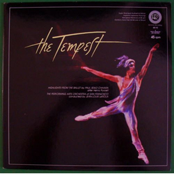 The Performing Arts Orchestra The Tempest Vinyl LP USED