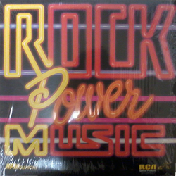 Various Rock Power Music Vinyl LP USED