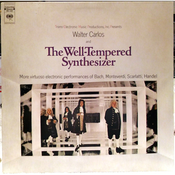 Walter Carlos The Well-Tempered Synthesizer Vinyl LP USED