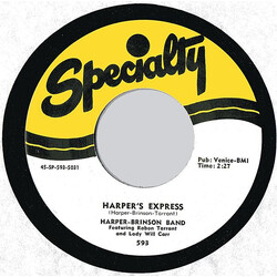 Harper Brinson Band / Rabon Tarrant / Lady Will Carr Harpers Express / Harpers Return USED VINYL 7INCH 45 RPM