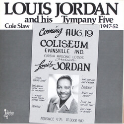 Louis Jordan And His Tympany Five Cole Slaw Vinyl LP USED