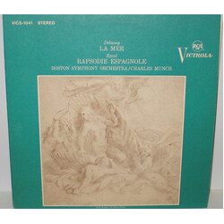 Claude Debussy / Maurice Ravel / Boston Symphony Orchestra / Charles Munch La Mer / Rapsodie Espagnole Vinyl LP USED