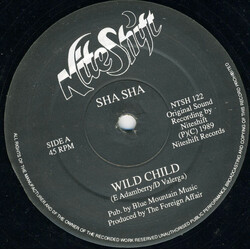 Sha Sha Wild Child USED VINYL 12INCH