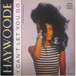Haywoode I Can't Let You Go (Detroit Extended Mix) Vinyl 12" USED