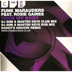 Funk Marauders / Rosie Gaines Rock My Body VINYL 12" USED