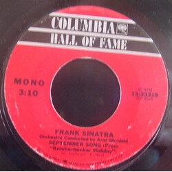 Frank Sinatra September Song / Among My Souvenirs USED VINYL 7INCH 45 RPM
