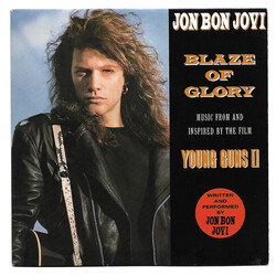 Jon Bon Jovi Blaze Of Glory USED VINYL 7INCH 45 RPM STEREO