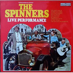 The Spinners Live Performance Vinyl LP USED
