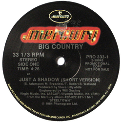 Big Country Just A Shadow Vinyl 12" USED