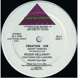 Roger Kellaway / Eek-A-Mouse Creation Vinyl 12" USED