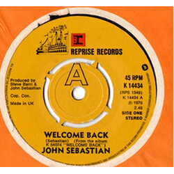 John Sebastian Welcome Back USED VINYL 7INCH SINGLE 45 RPM
