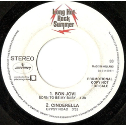 Various Long Hot Rock Summer Vinyl 7" USED