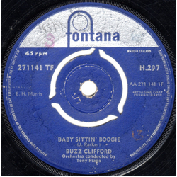 Buzz Clifford Baby Sittin' Boogie Vinyl 7" USED