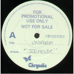 Icehouse Uniform (Extended Version) USED VINYL 12INCH PROMO SINGLE