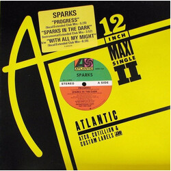 Sparks Progress USED VINYL 12INCH 33 S RPM MAXI-SINGLE PROMO