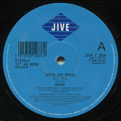 Rave (2) Soul On Soul USED VINYL 12INCH 45 RPM