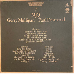 The Modern Jazz Quartet / Gerry Mulligan / Paul Desmond The Treasury Of Modern Jazz 7 Vinyl 2 LP Box Set USED